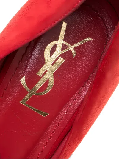 Pre-owned Saint Laurent 145mm Platform Pumps