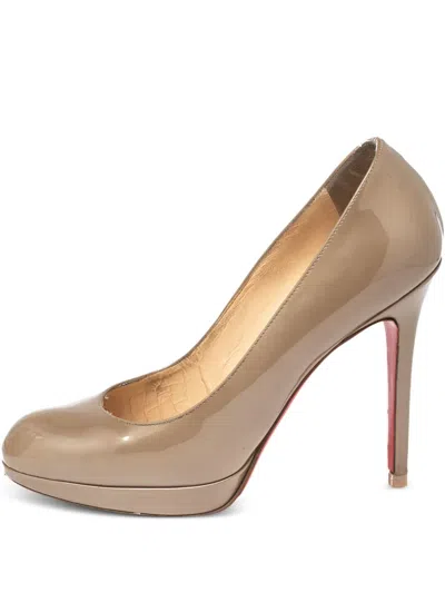 Pre-owned Christian Louboutin 105mm Patent-leather Pumps