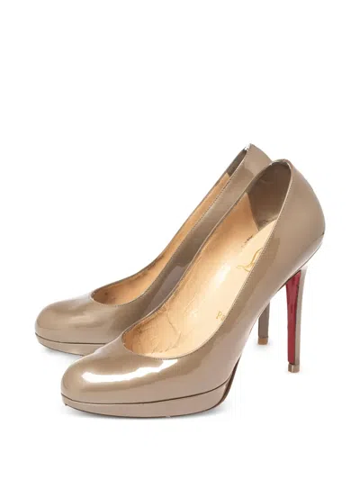 Pre-owned Christian Louboutin 105mm Patent-leather Pumps