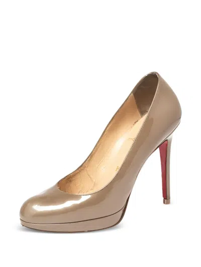 Pre-owned Christian Louboutin 105mm Patent-leather Pumps