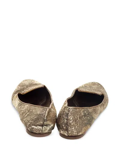 Pre-owned Dolce & Gabbana Brocade-quilted Slippers