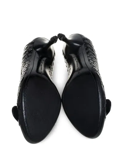 Pre-owned Bottega Veneta 60mm Intrecciato Leather Pumps