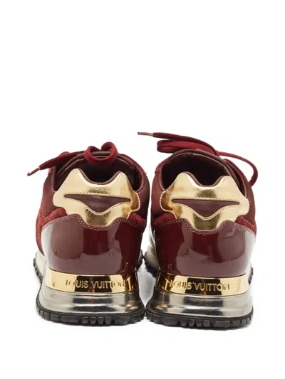 Pre-owned Louis Vuitton Monogram-embossed Running Sneakers
