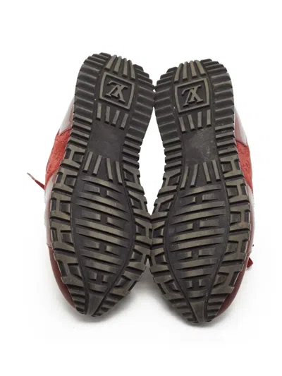 Pre-owned Louis Vuitton Monogram-embossed Running Sneakers