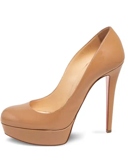 Pre-owned Christian Louboutin 130mm Bianca Platform Pumps