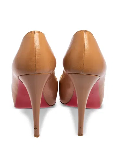 Pre-owned Christian Louboutin 125mm New Prive Sandals