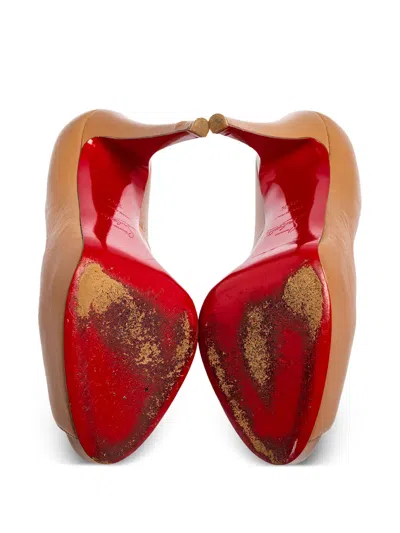 Pre-owned Christian Louboutin 125mm New Prive Sandals