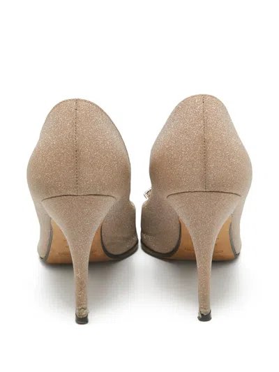 Pre-owned Sergio Rossi Vintage  95mm Crystal-embellished Pumps