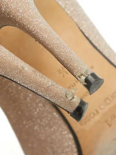 Pre-owned Sergio Rossi Vintage  95mm Crystal-embellished Pumps