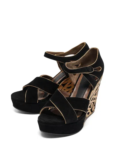 Pre-owned Marni 100mm Suede Sandals