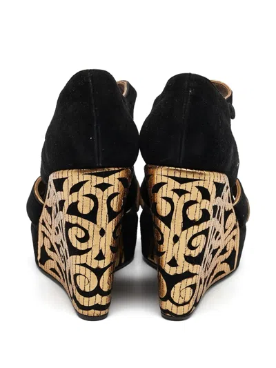 Pre-owned Marni 100mm Suede Sandals