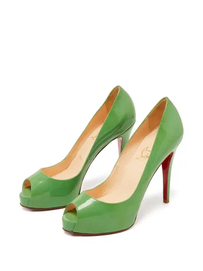 Pre-owned Christian Louboutin 120mm New Very Prive Pumps