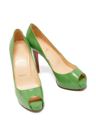 Pre-owned Christian Louboutin 120mm New Very Prive Pumps