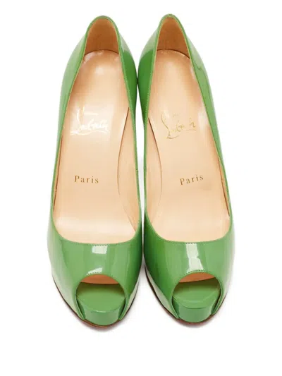 Pre-owned Christian Louboutin 120mm New Very Prive Pumps