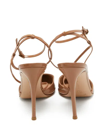 Pre-owned Gianvito Rossi Pointed-toe Strappy Sandals