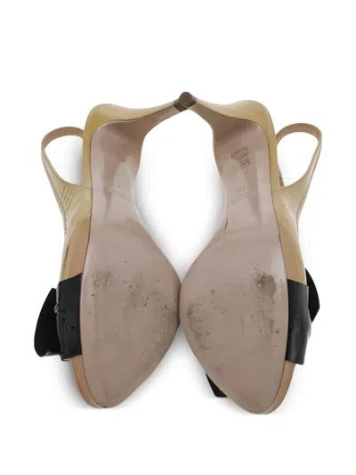 Pre-owned Miu Miu Leather Heeled Sandals