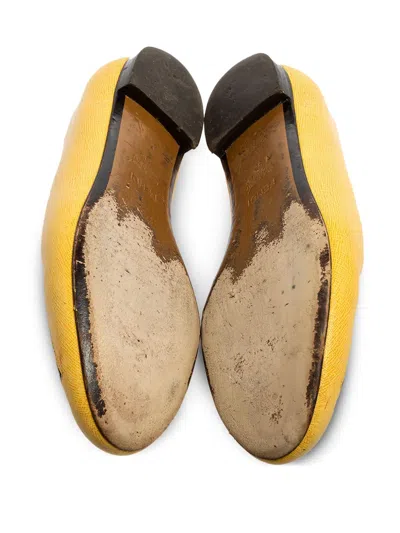Pre-owned Fendi Leather Ballet Flats