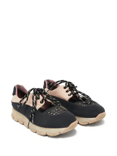 Pre-owned Prada Cut Out-detail Sneakers