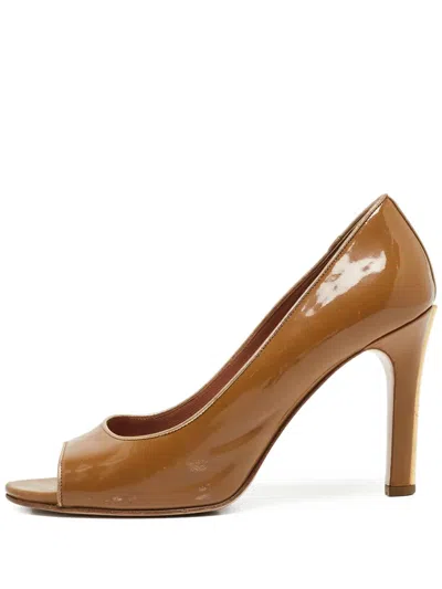 Pre-owned Miu Miu 110mm Patent Pumps