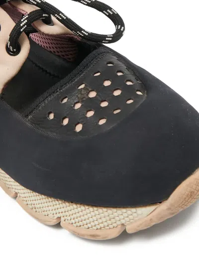 Pre-owned Prada Cut Out-detail Sneakers