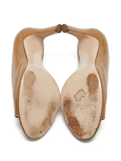 Pre-owned Miu Miu 110mm Patent Pumps
