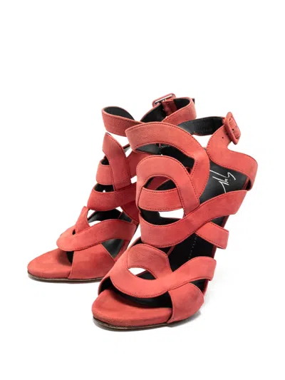 Pre-owned Giuseppe Zanotti Vintage  130mm Strappy Open-toe Sandals
