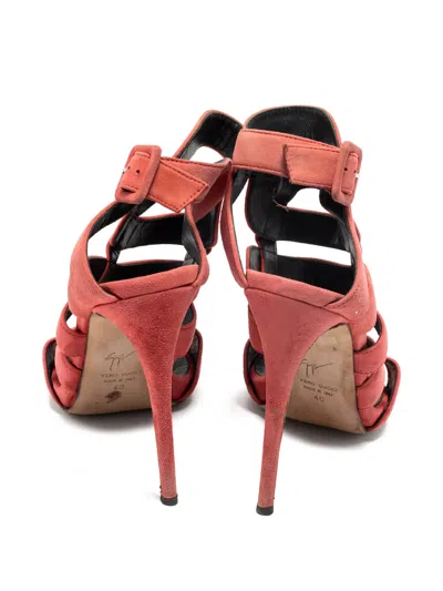 Pre-owned Giuseppe Zanotti Vintage  130mm Strappy Open-toe Sandals