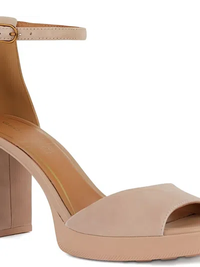 Geox 85mm Walk Pleasure Platform Sandals In Neutral