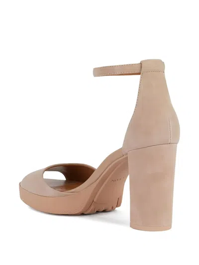 Geox 85mm Walk Pleasure Platform Sandals In Neutral