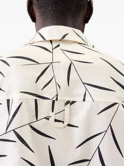 Jacquemus La Chemise Fonccio Cotton Shirt In Neutral