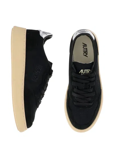 Autry Suede Sneakers In Black