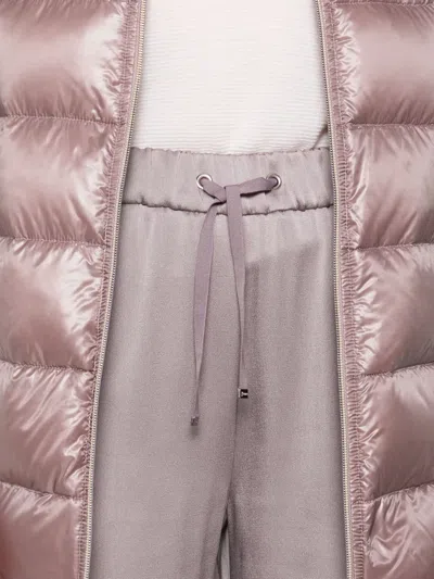 Herno Drawstring Pants In Pink