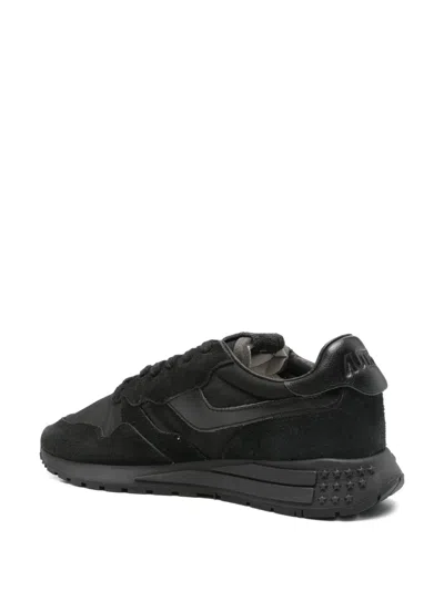 Autry Action Reelwind Low Sneakers In Black