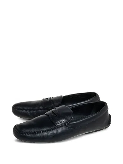 Pre-owned Prada Leather Loafers