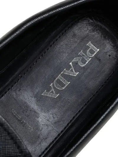 Pre-owned Prada Leather Loafers