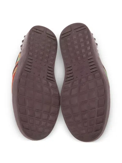 Pre-owned Valentino Garavani Camouflage-print Slip-on Sneakers