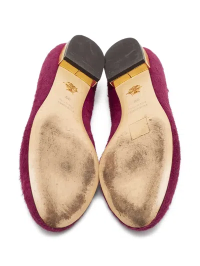Pre-owned Charlotte Olympia  Kitty Flat Pumps