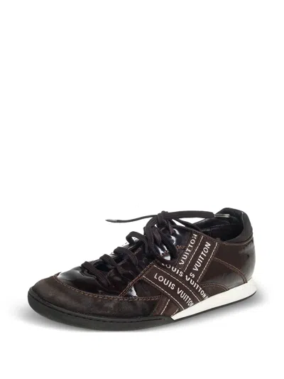 Pre-owned Louis Vuitton Suede Sneakers