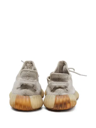 Pre-owned Adidas Originals  Boost 350 V2 Knitted Sneakers