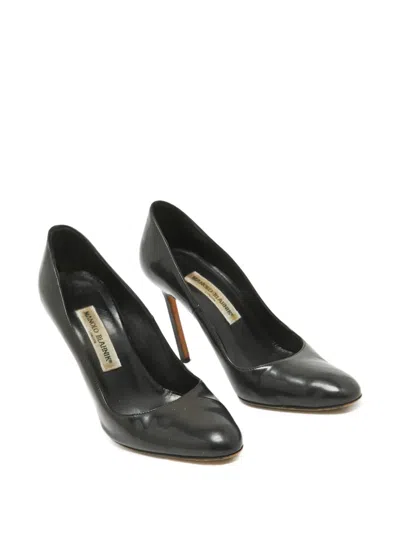 Pre-owned Manolo Blahnik  100mm Pointed-toe Pumps