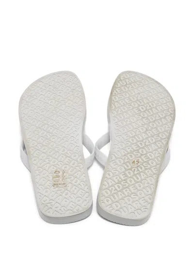 Pre-owned Dsquared2 Rubber Flip-flops