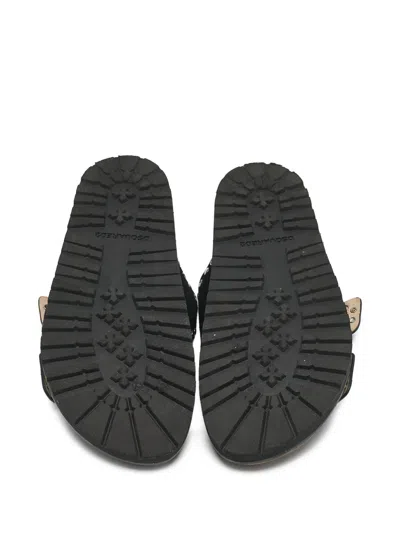Pre-owned Dsquared2 Stud-embellished Double-strap Sandals