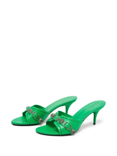 Pre-owned Balenciaga 75mm Le Cagole Sandals