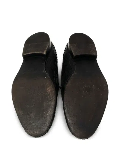 Pre-owned Versace Leather Loafers