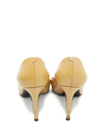 Pre-owned Louis Vuitton Logo-beads Pumps