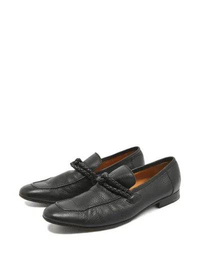 Pre-owned Gucci Leather Loafers