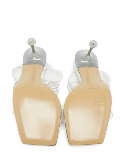 Pre-owned Mach&mach  90mm Clear-straps Sandals