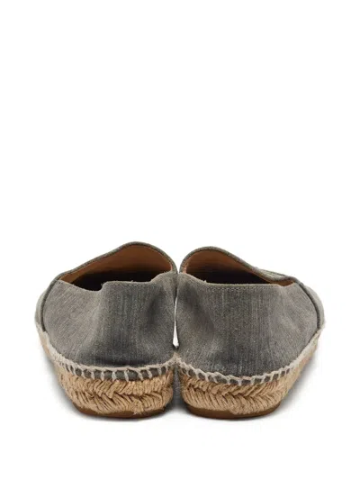 Pre-owned Chanel Interlocking Cc Logo Espadrilles