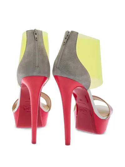 Pre-owned Christian Louboutin Dufoura Heeled Sandals