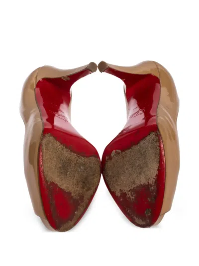 Pre-owned Christian Louboutin Patent-finish Pumps